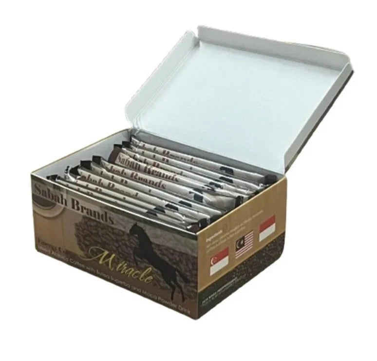 Miracle Coffee Sabah Brands Energy Enhancement For Men and Women 20 Sachets